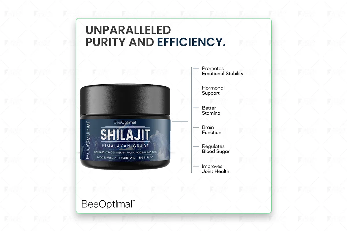 Himalayan Shilajit — Unparalleled purity and efficiency