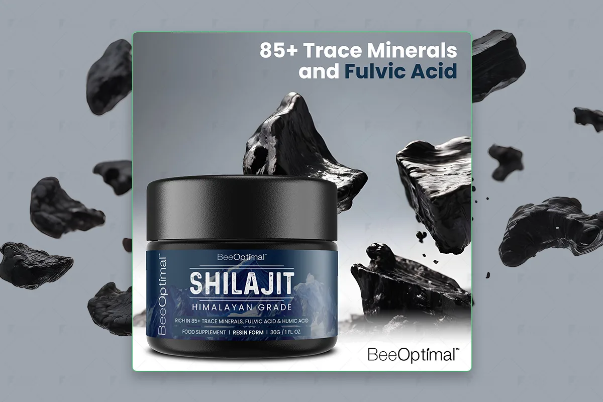 Himalayan Shilajit — 85+ trace minerals