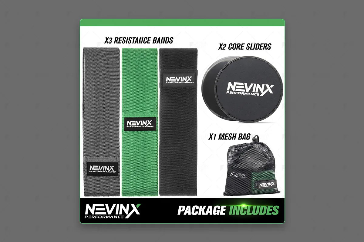 Resistance Bands — Package Includes