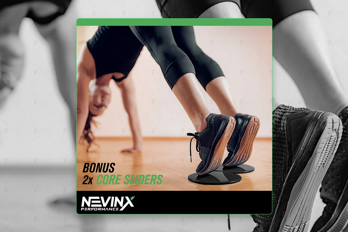 Resistance Bands — Bonus: core sliders