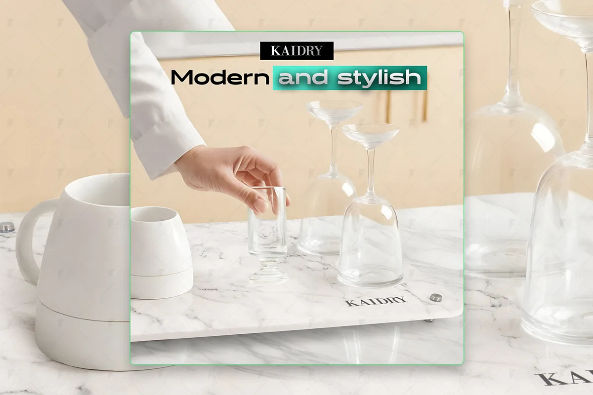 Dish Drying Mat — Modern and stylish